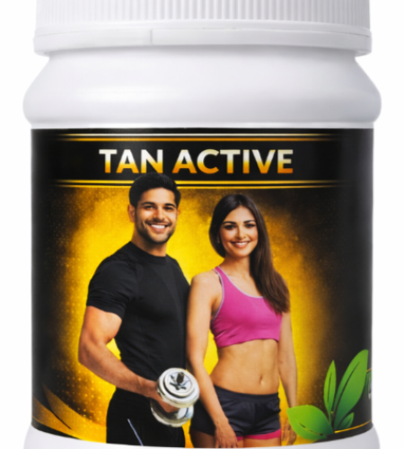 tan active fitness powder